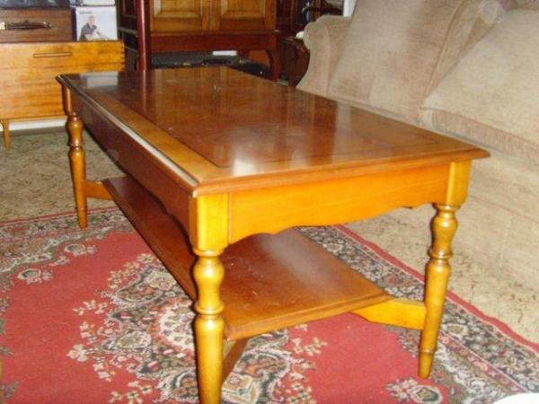 Image 1 of Good quality Coffee table possibly Walnut
