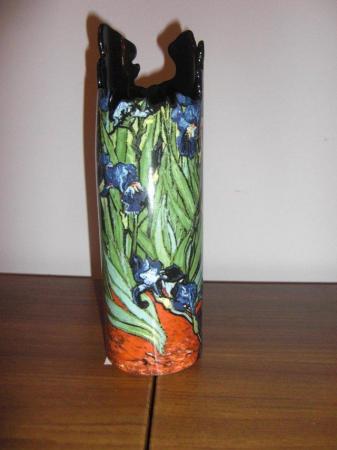 Image 2 of John Beswick Silhouettte D'Art Vase - Van Gogh Irises