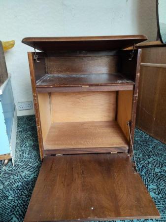 Image 1 of "Record" Cupboard with tilt top