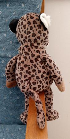 Image 20 of Russ Berrie UK soft toy Leopard.  Length approx: 14".