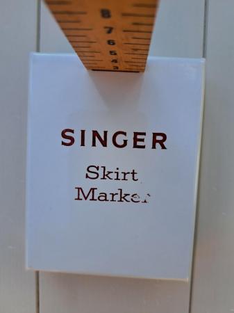 Image 3 of VINTAGE SINGER SKIRT HEMLINE MARKER. CHALK TYPE