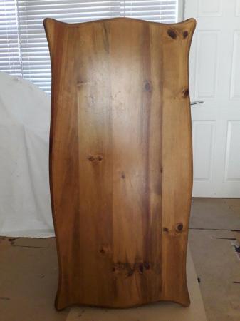 Image 5 of LARGE PINE PAINTED COFFEE TABLE