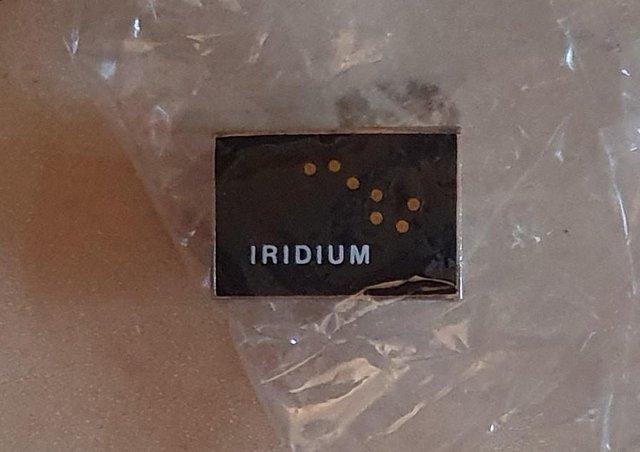 Preview of the first image of Iridium sat phone.