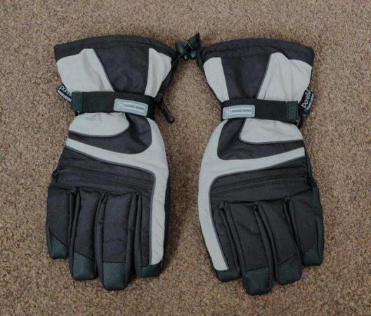 Image 1 of Next Mens Porelle Snow Storm Gloves - Size Large 4   BX38