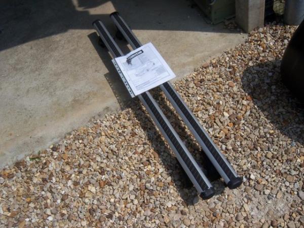 Image 1 of roof bars for Mazda 6 as new