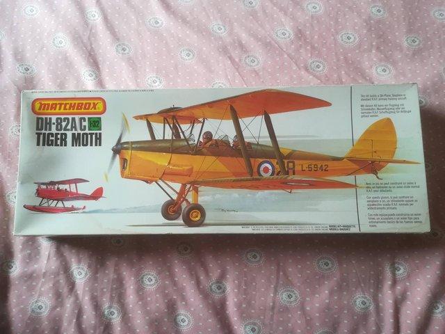 Preview of the first image of Brand new tiger moth plastic kit.