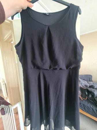 Image 2 of Black dress from F&F size 18