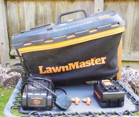 Image 1 of Lawnmaster 34cm Cordless mower spares