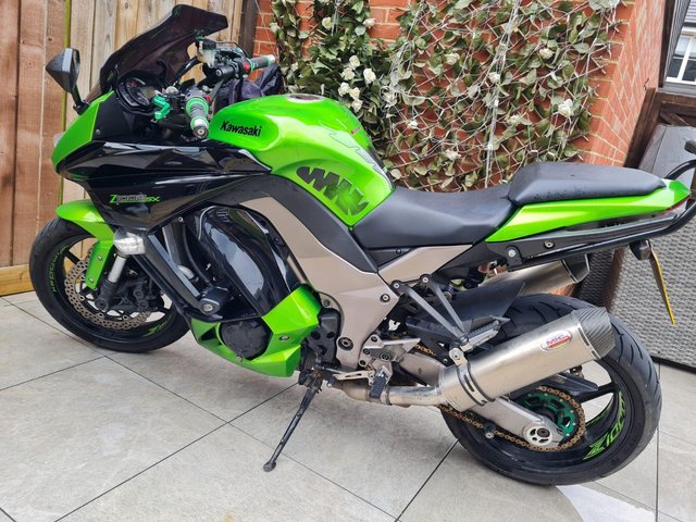 Preview of the first image of Kawasakia motorbike for sale.
