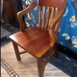 Image 3 of Superb Solid Heavy Mango wood Carver Chair Perfect Desk chai