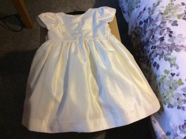 Image 3 of BABY GIRL'S OCCASION DRESS 18/24 mths