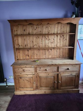 Image 3 of Pine Welsh dresser for sale