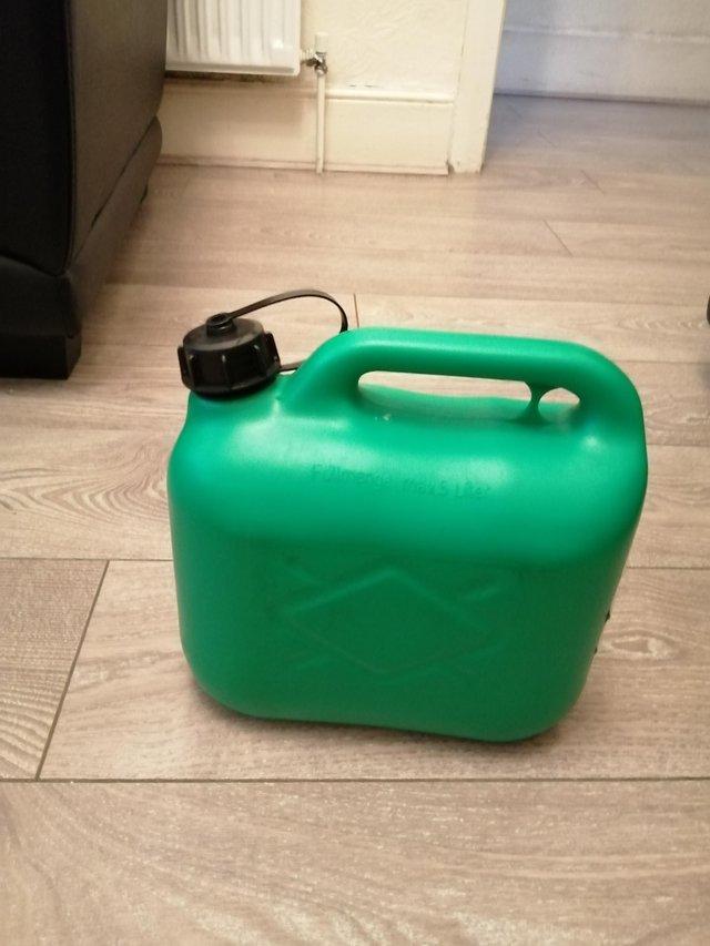 Preview of the first image of Petrol Jerry Can, handy for car drivers.