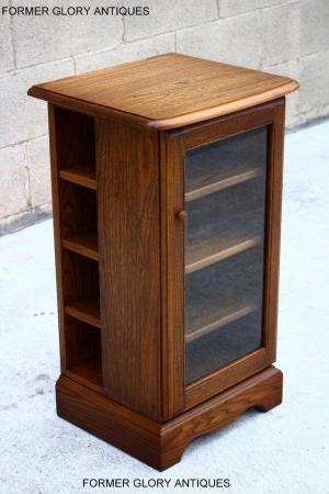 Image 87 of ERCOL GOLDEN DAWN CD CABINET CUPBOARD LAMP TABLE STAND RACK
