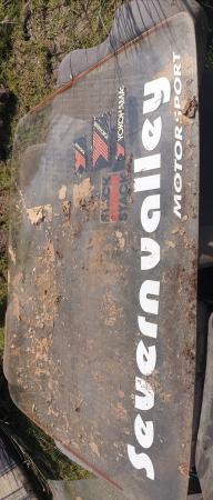 Image 2 of Old Rally Car Back Window