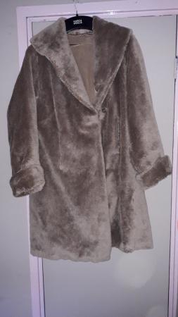Image 1 of Vintage imitation fur coat