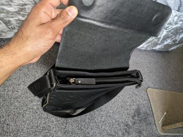 Image 1 of Giorgio Armani Cross Body Shoulder Leather Bag