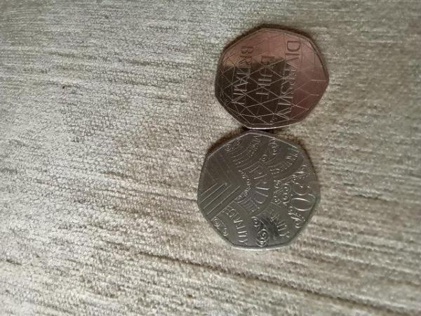 Image 2 of Two collection 50p,pieces,in excellent condition,