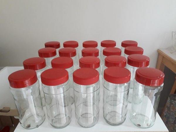 Image 1 of 24 LARGE GLASS STORAGE JARS FOR FREE