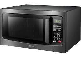 Image 1 of TOSHIBA 23L-800W TOUCH CONTROL MICROWAVE-BLACK-6 PROGRAMMES-