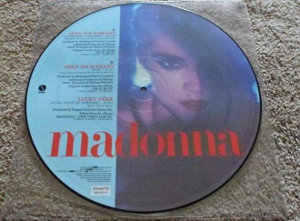 Image 2 of Madonna, Open Your Heart, 12 inch Picture Disc vinyl single