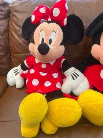 Image 8 of Mickey and Minnie Mouse soft toy