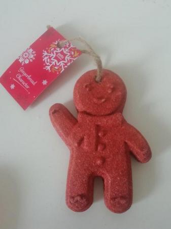 Image 5 of Small animal Gingerbread man (orange colour) gnaw toy