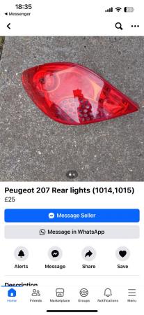 Image 2 of Pug back light Audi a6 bmw part