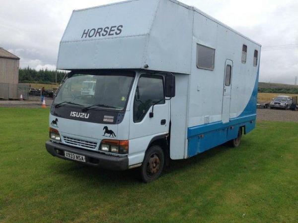 Image 2 of ISUZU HORSE BOX 7.5 T. IDEAL EXPORT OR UK USE IN VGC