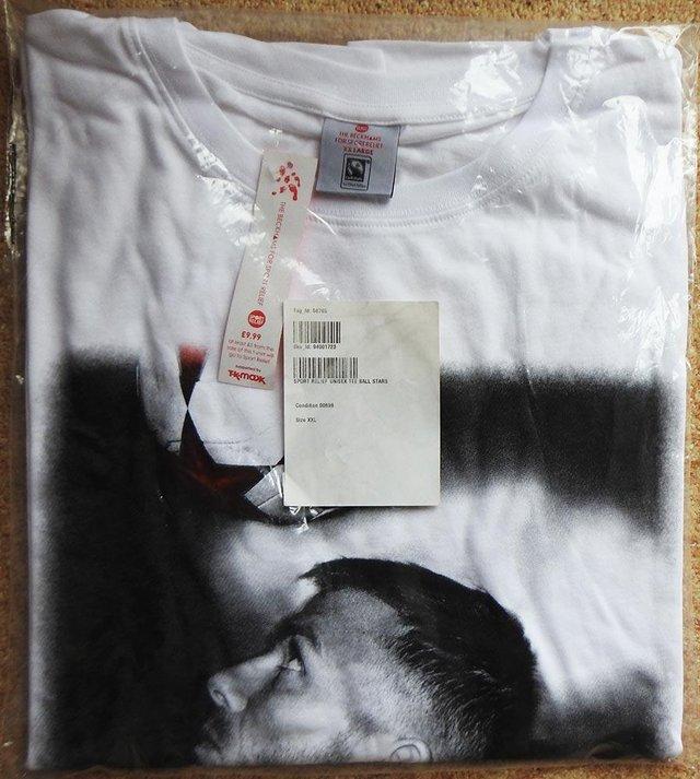 Preview of the first image of David Beckham 2010 Sport Relief T-Shirt - New, Unworn.