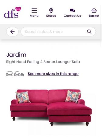 Image 1 of DFS Joules sofa L shaped