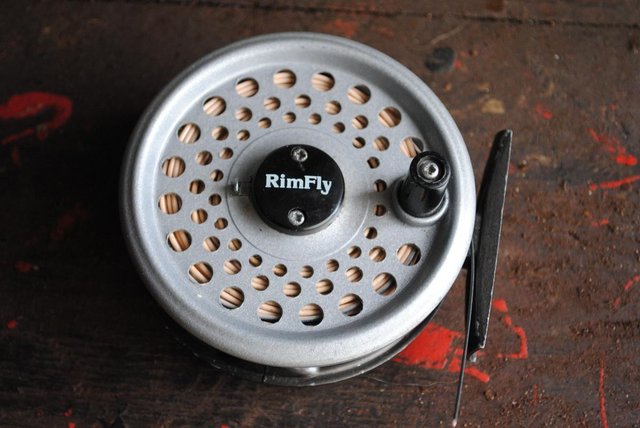 Image 3 of Fly Fishing Reel by Rimfly complete with fly line