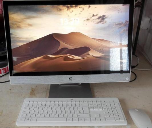 Image 1 of HP 24" Touchscreen AIO Win 11 500GB SSD + 2TB HDD