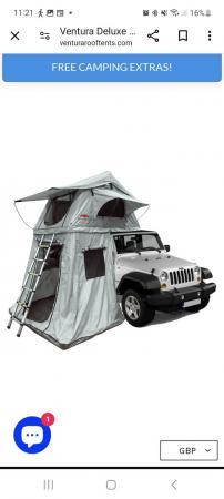 Image 2 of Ventura roof tent with Annex