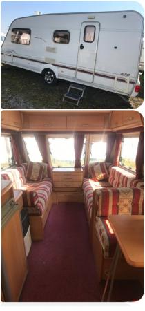 Image 2 of 2002 Swift 4 berthtouring caravan