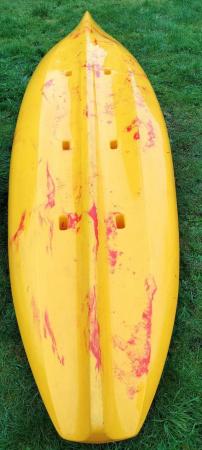 Image 3 of Islander Calypso sit on top kayak In Yellow and Red camo