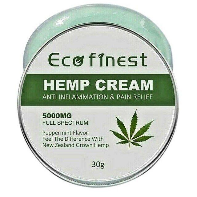 Preview of the first image of ORGANIC HEMP CREAM / BALM FOR SOOTHING PAIN RELIEF.