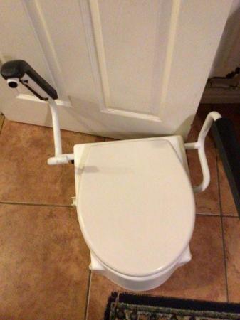 Image 3 of Invacare Toilet Seat Raiser - As New