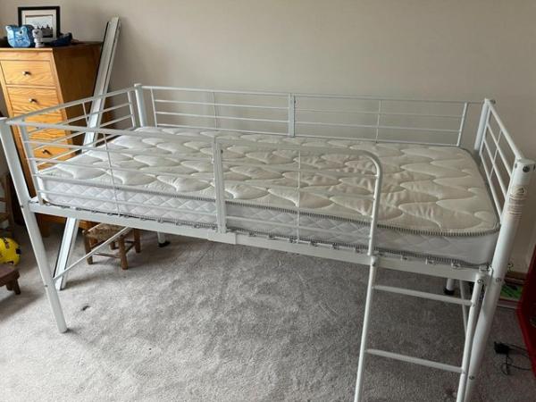 Image 1 of Childrens Single Loft Bunk Bed