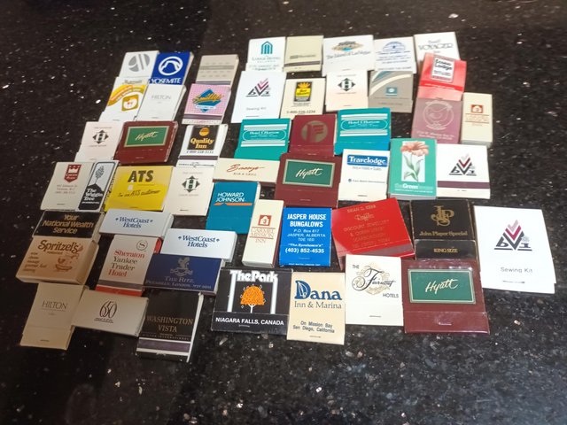 Preview of the first image of Collectible matchbooks from various places.