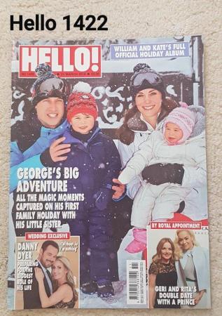 Image 1 of Hello Magazine 1422 - William & Kate - Skiing with Kids