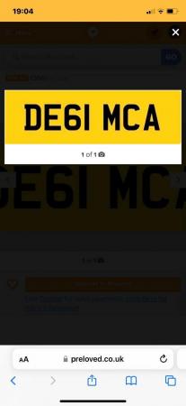 Image 3 of Personalised private Number Plate DEB DESI DESIA DEBBIE MAC