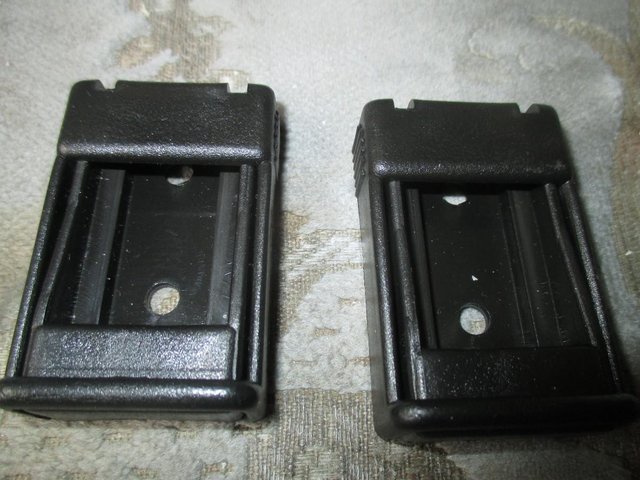 Preview of the first image of AWNING LEG VAN SIDE BRACKETS BLACK.