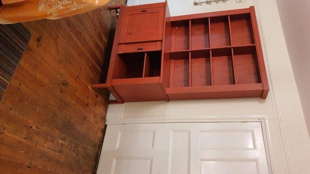 Image 2 of Vintage red IKEA dresser, good and strong