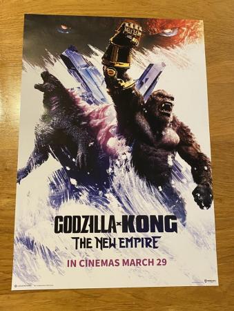 Image 1 of A3 poster Godzilla x Kong