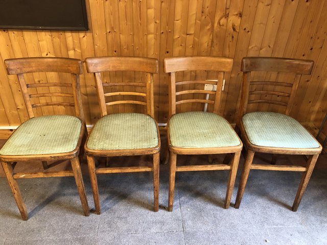 Preview of the first image of c1960s kitchen Table & chairs.