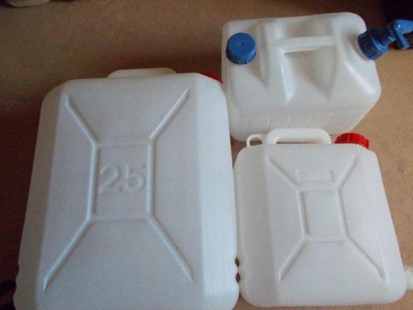 Image 3 of 10L 12L & 25L Caravan Camping Motorhome water containers