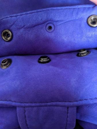 Image 2 of Nubuck Dress and Jacket, Purple