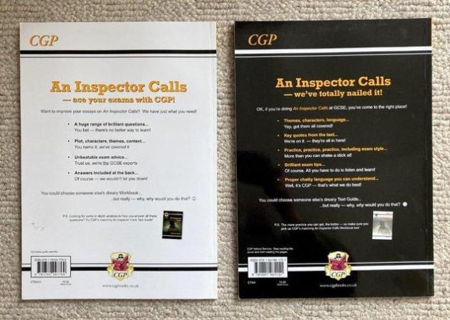 Image 2 of NEW GCSE BOOKS AN INSPECTOR CALLS ENGLISH REVISION CGP EXAMS
