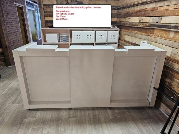 Image 1 of Office Reception Desk Table